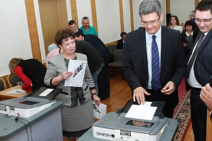 Центризбирком республики провёл презентацию комплексов обработки избирательных бюллетеней - КОИБ 