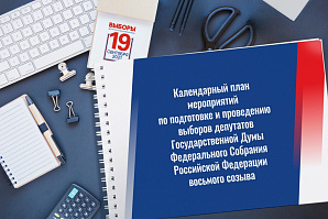Утверждён Календарный план мероприятий по подготовке и проведению выборов депутатов Госдумы восьмого созыва
